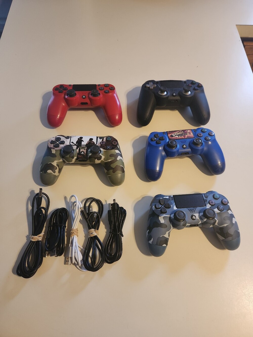 Various PS Sony DualShock-Style Wireless Gaming Controllers